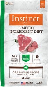 Instinct-by-Nature’s-Variety-Limited-Ingredient-Diet-Grain-Free Recipe-with-Real Lamb-Dry-Dog-Food